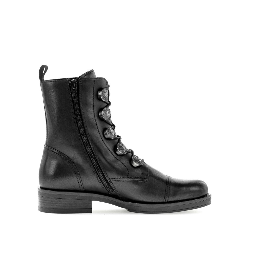 Gabor fashion Schnürstiefelette schwarz