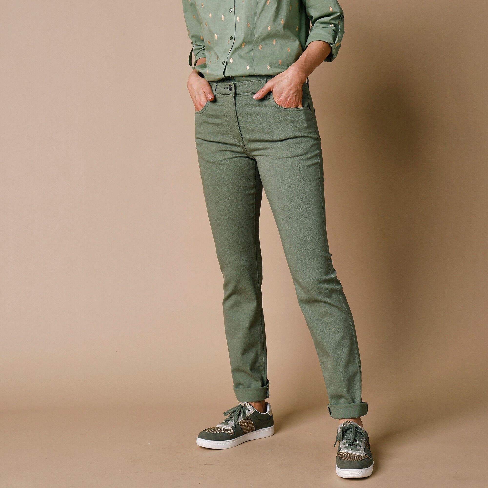 Pantalon sculptant coupe 5 poches