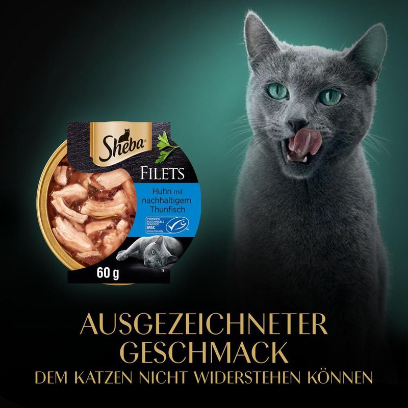 Sparpaket Sheba Filets 32 x 60 g zu TOP-Preisen