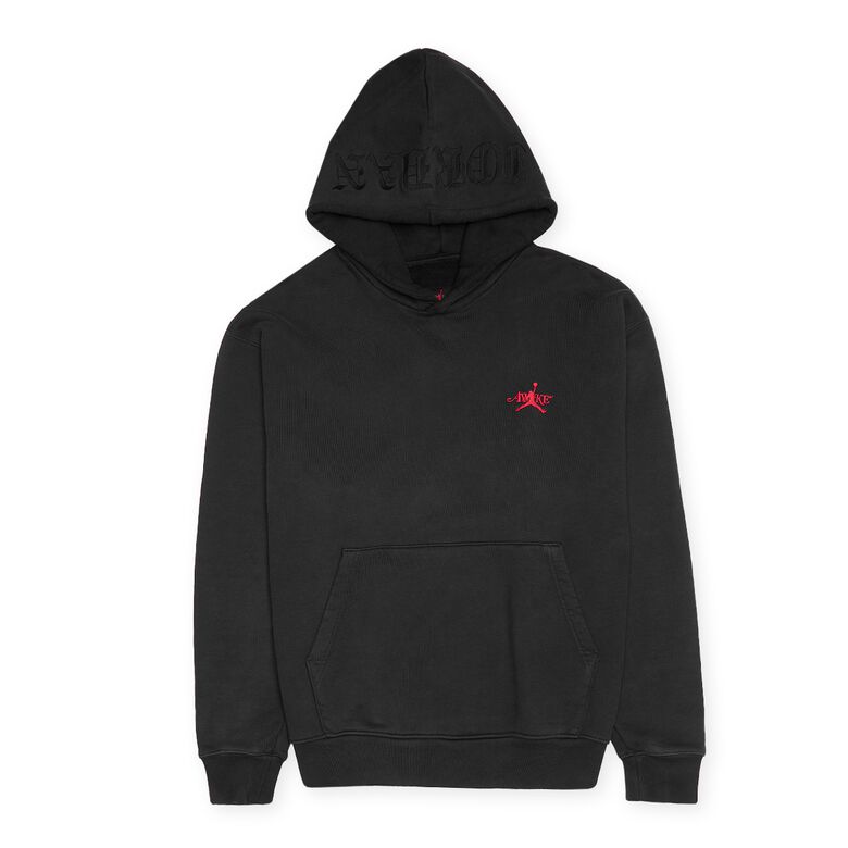 JORDAN x Awake Fleece Hoodie Black