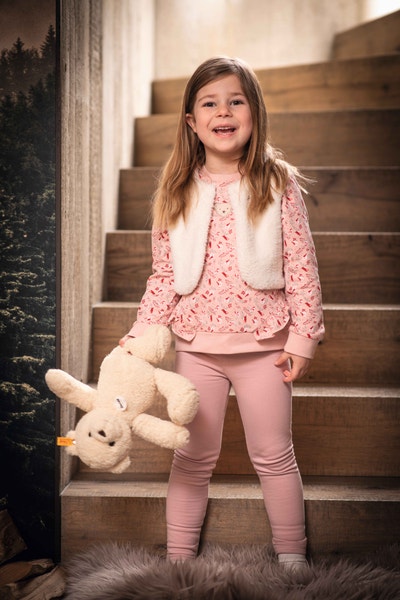 Sweatshirt, rosa für Mädchen