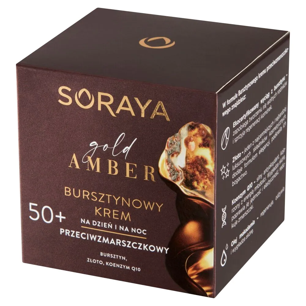 Soraya Gold Amber Amber Anti-rynke Dag- og Natcreme 50+