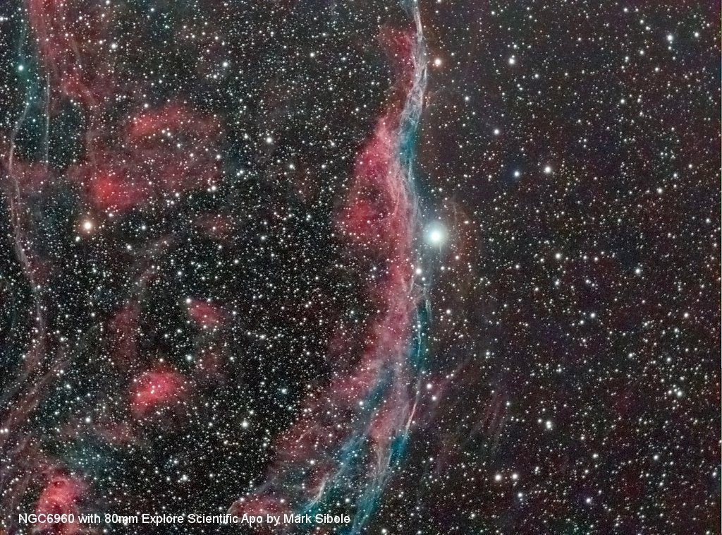 EXPLORE SCIENTIFIC Teleskop ED APO 80mm f/6 FCD-100 Alu HEX
