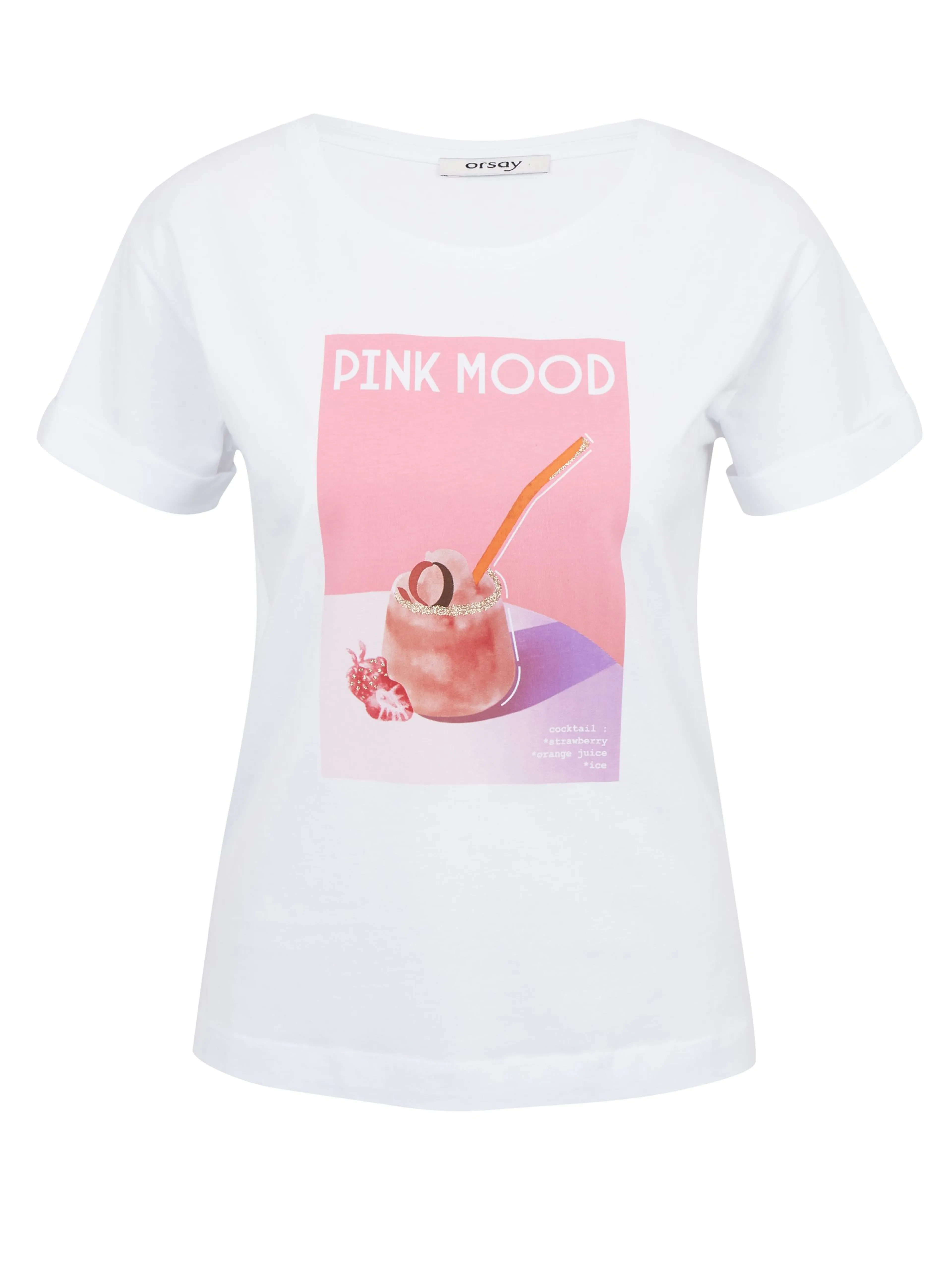 Weißes Damen-T-Shirt ORSAY