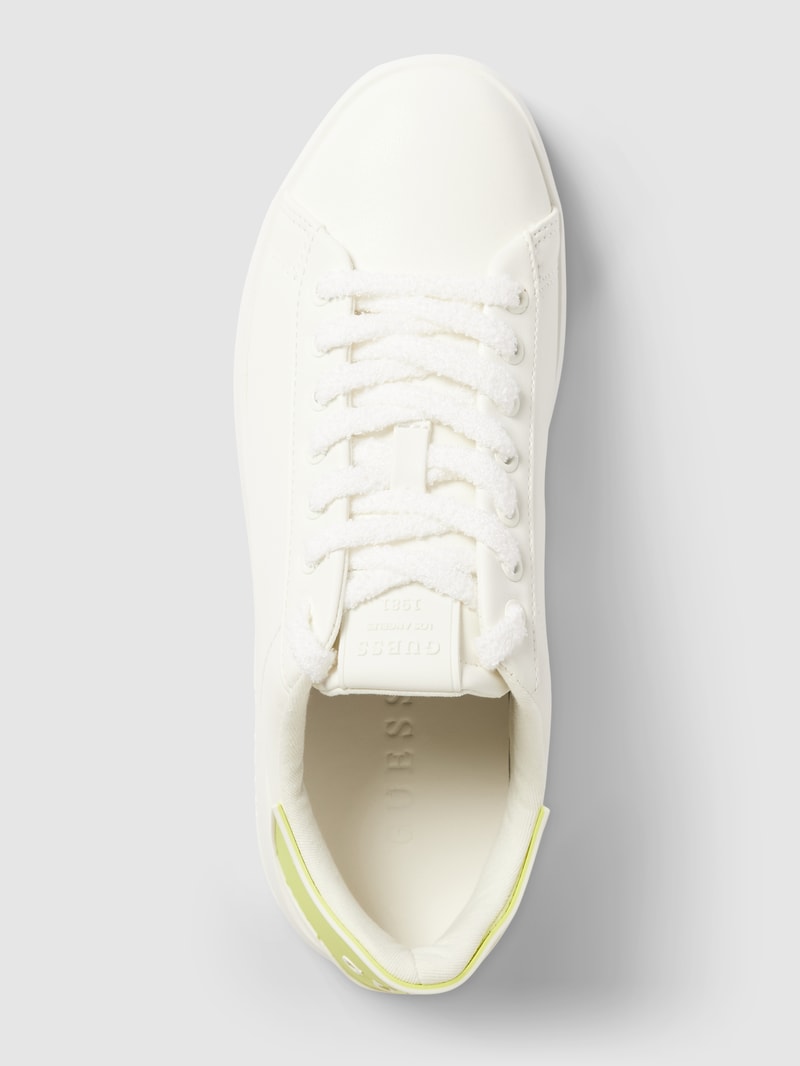 Sneaker mit Label-Details Modell 'ROCKIES' in weiß