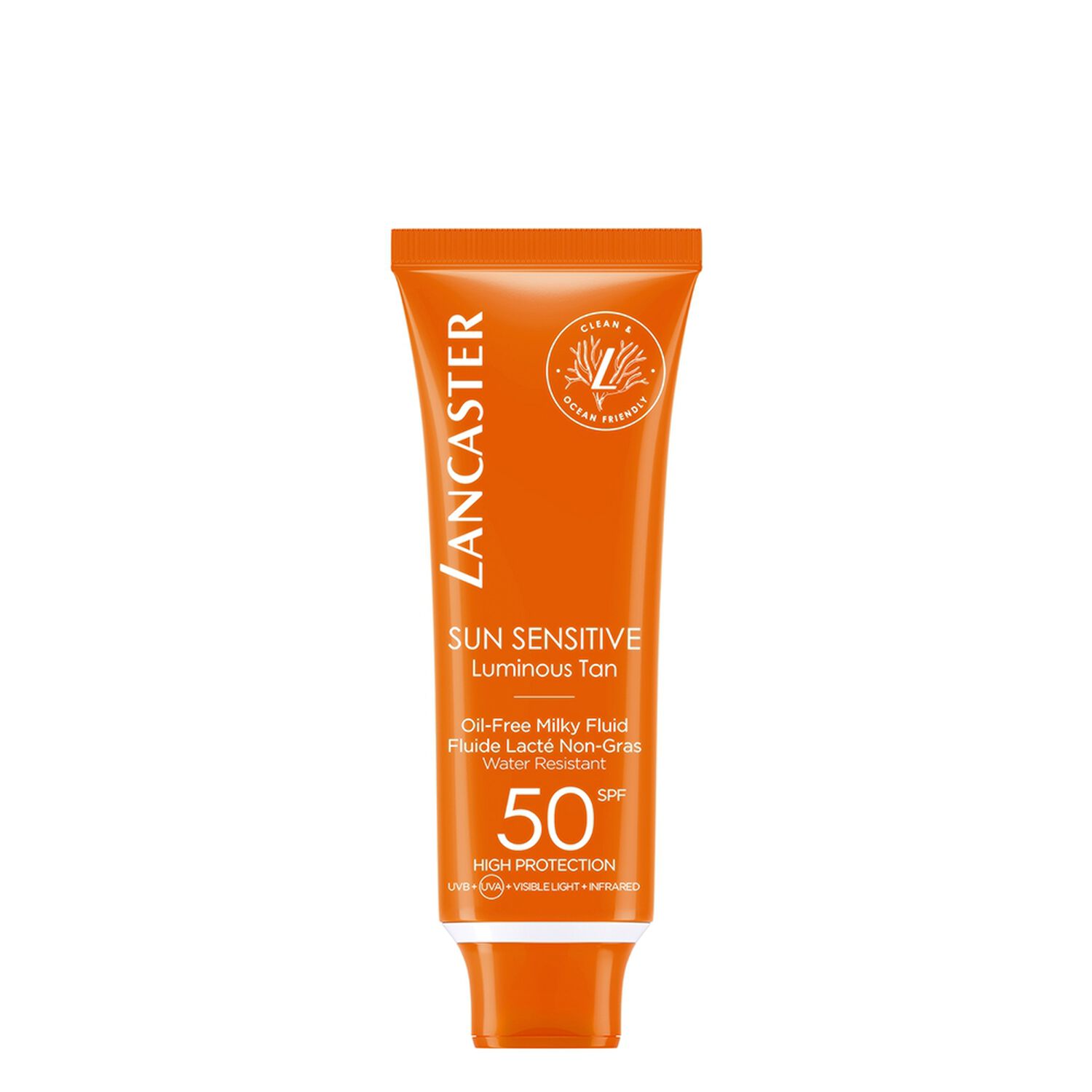 Lancaster Sun Sensitive Fluide Lacté Non-Gras Visage SPF50