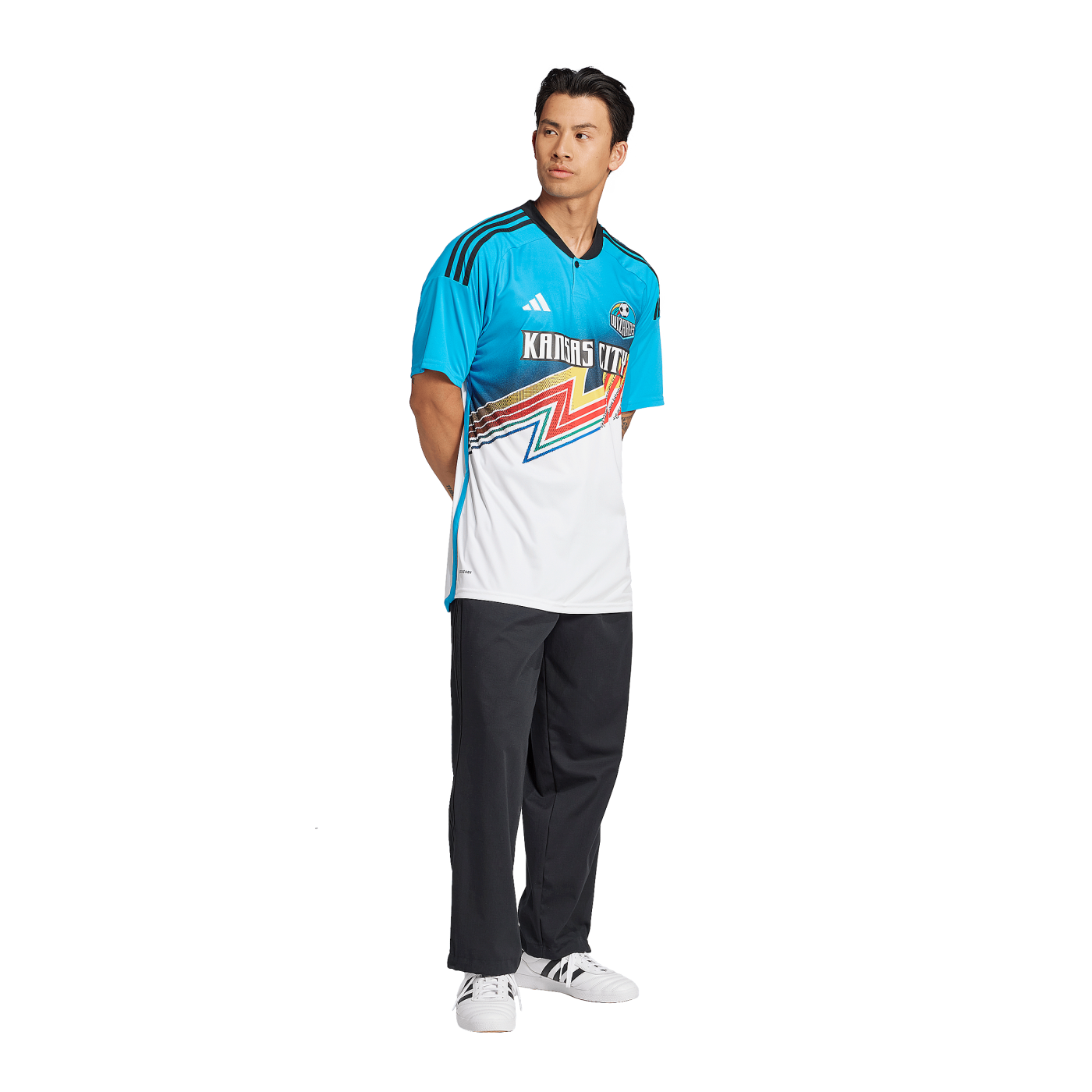 adidas Sporting Kansas City Trikot 3rd 2024 Weiss