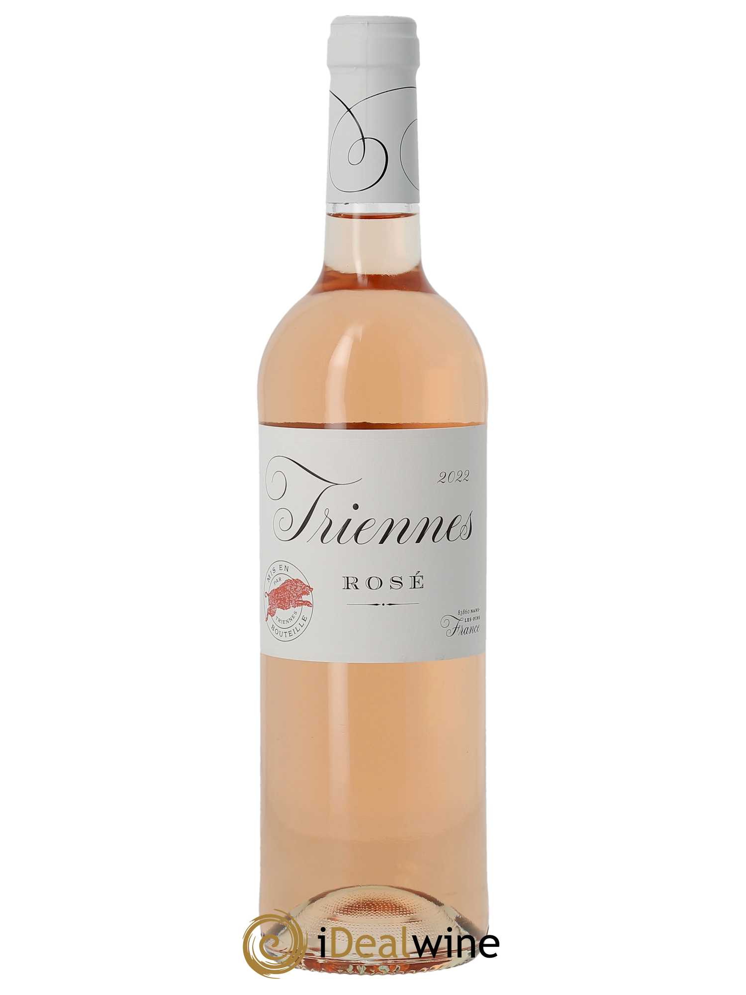 IGP Méditerranée Rosé Triennes (Domaine)  2022 - Lot de 1 Bouteille