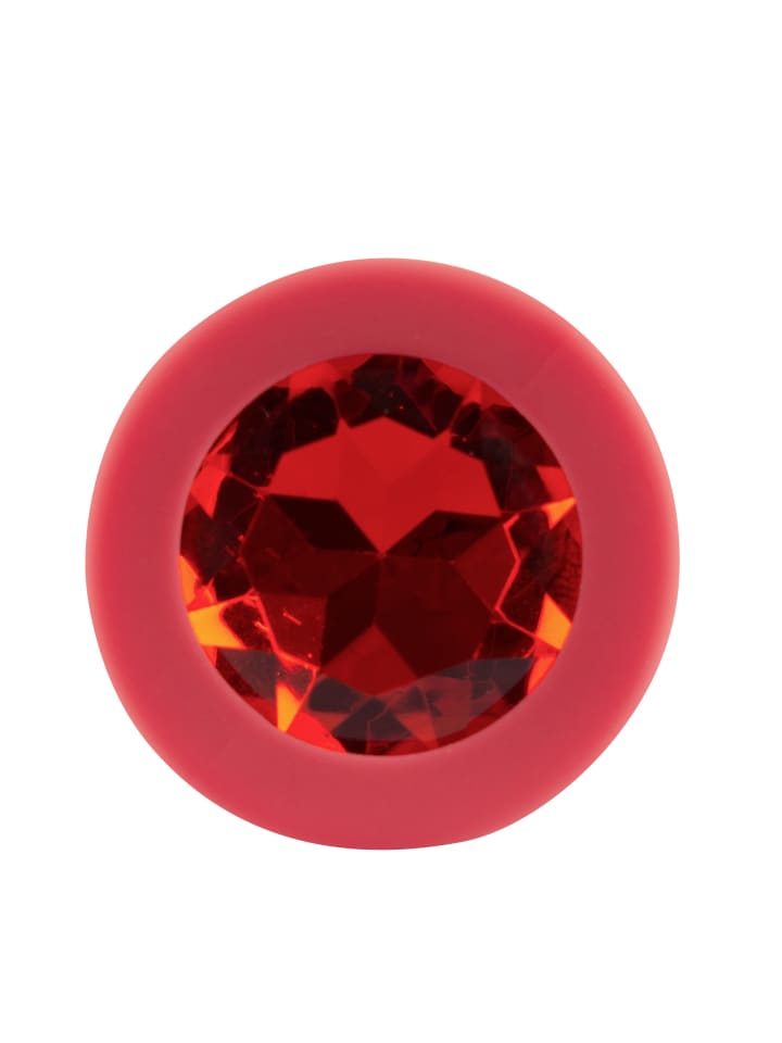 Colorful Joy Analplug Jewel Red Plug Small in rot günstig kaufen 72 mm