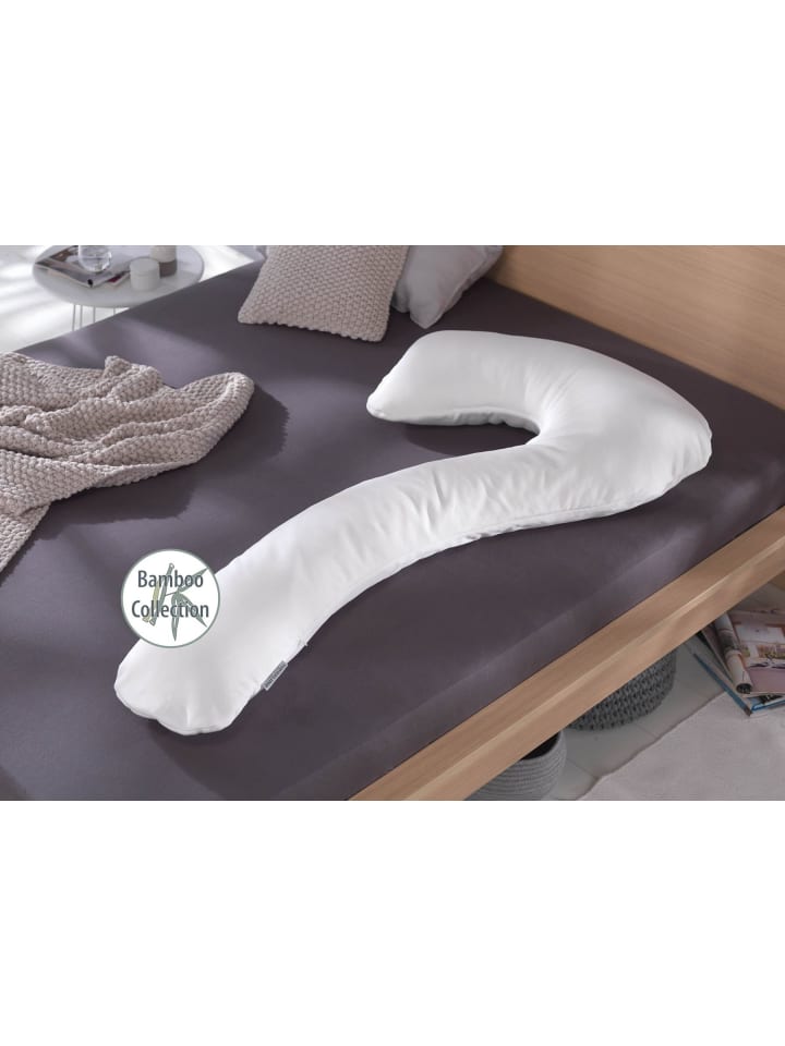 Theraline Theraline my7 Seitenschläferkissen - Farbe: 168 Wolkenweiß (Bamboo) günstig kaufen onesize