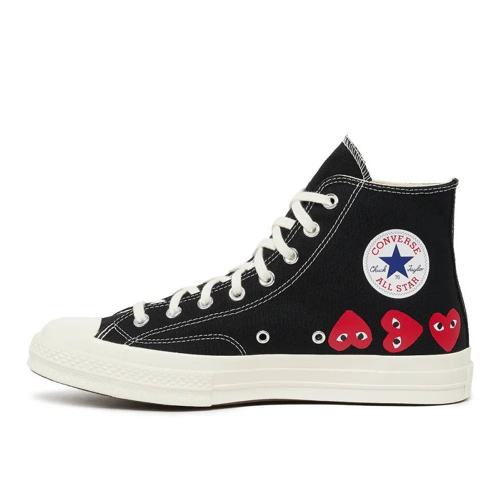 Comme des Garcons Play Multi Heart High P1K127-1 / schwarz