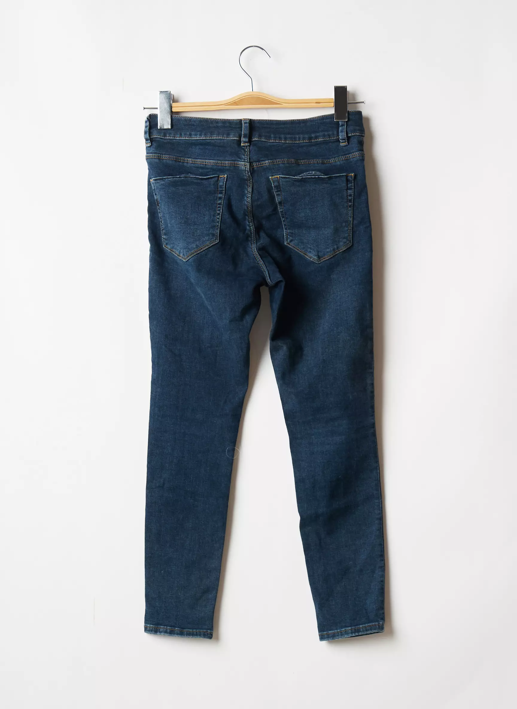Asos Jeans Coupe Slim Femme couleur bleu