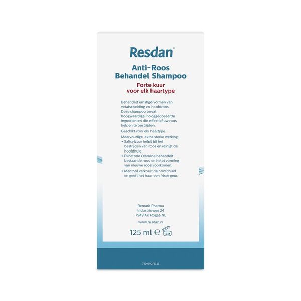 Resdan Anti-Mjäll Forte Behandlingsschampo 125ml