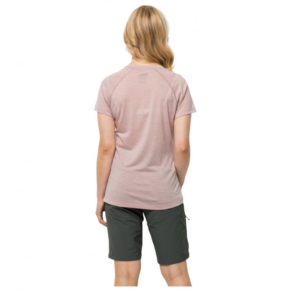 Jack Wolfskin - Women's Kammweg Graphic S/S - Merinoshirt