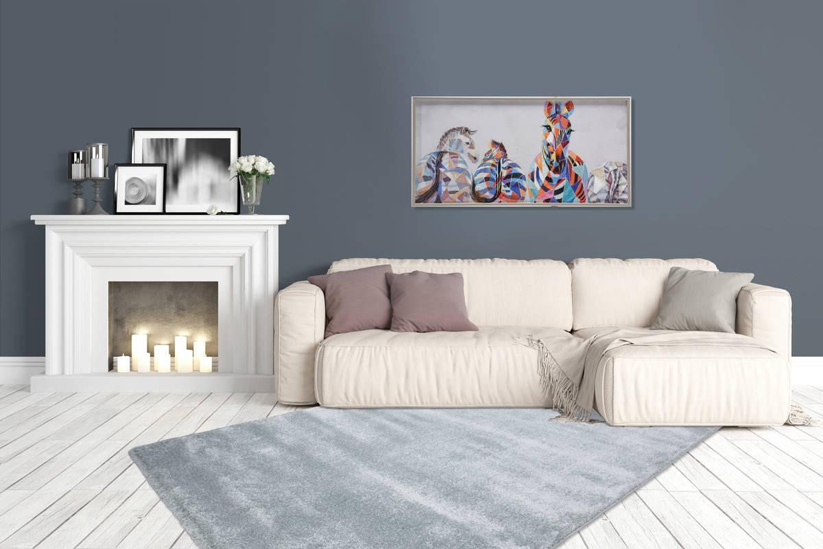 Kayoom Saint Lucia - Castries Pastellblau 120cm x 170cm