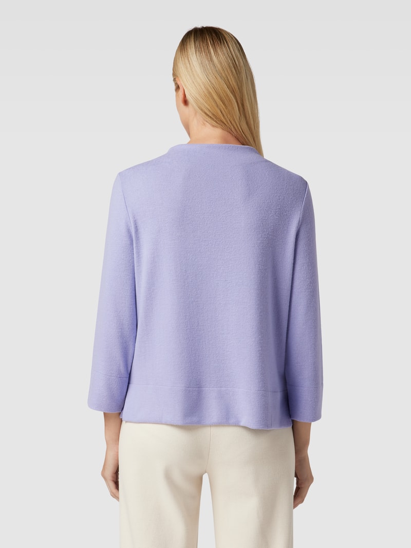 Longsleeve mit 3/4-Arm Modell 'Sergina' in flieder