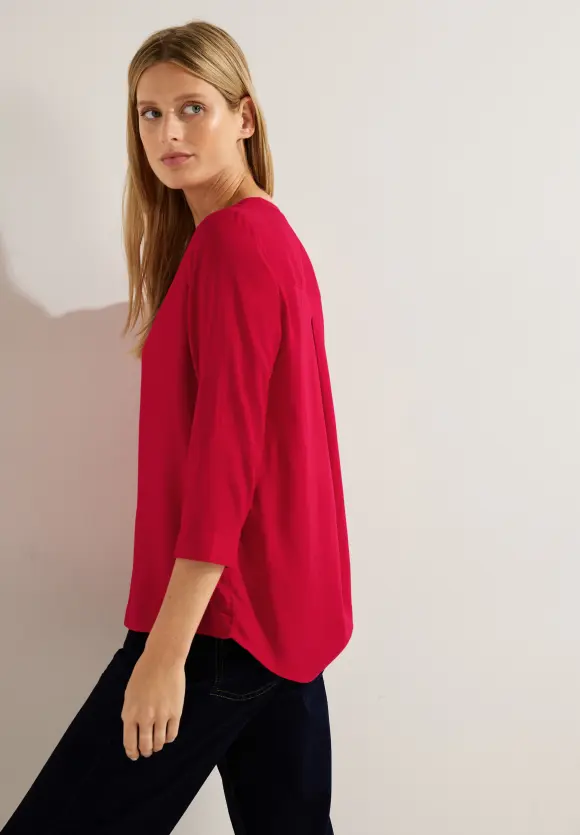 CECIL Viskose Bluse mit 3/4 Arm