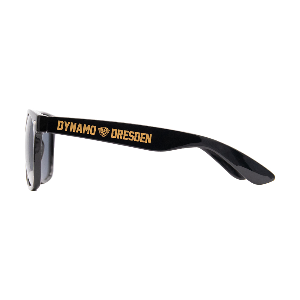 Sonnenbrille Schriftzug