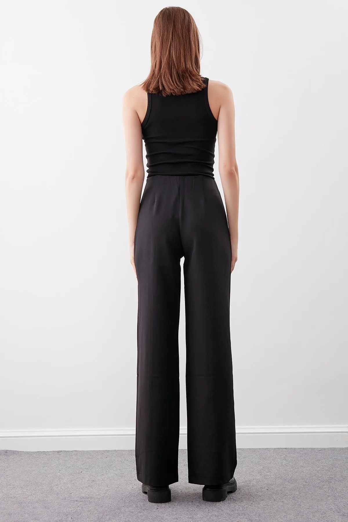Vitrin  Hose mit hoher Taille und Reißverschlussnähten