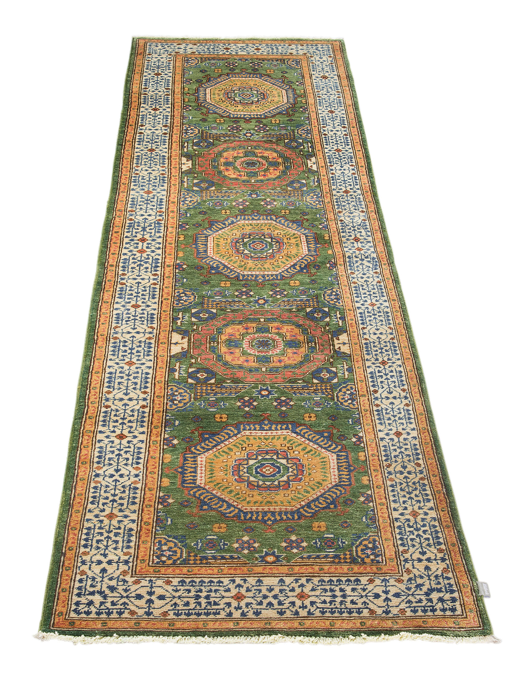 Kazak Ghazni ca. 82 x 319 cm, Unikat / Einzelstück