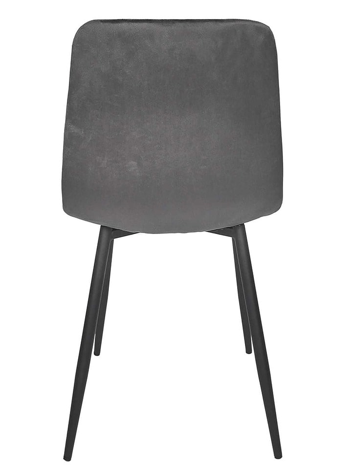 Rétro Chic Esszimmerstuhl ''Mateo'' in Grau - (B)45 x (H)88 x (T)52 cm günstig kaufen onesize