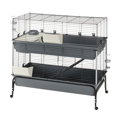 Ferplast Kaninchenkäfig Vital 120 2-stöckig