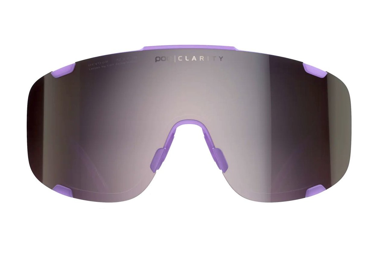 POC Devour - Purple Quartz Translucent/Violet/Silver Mirror