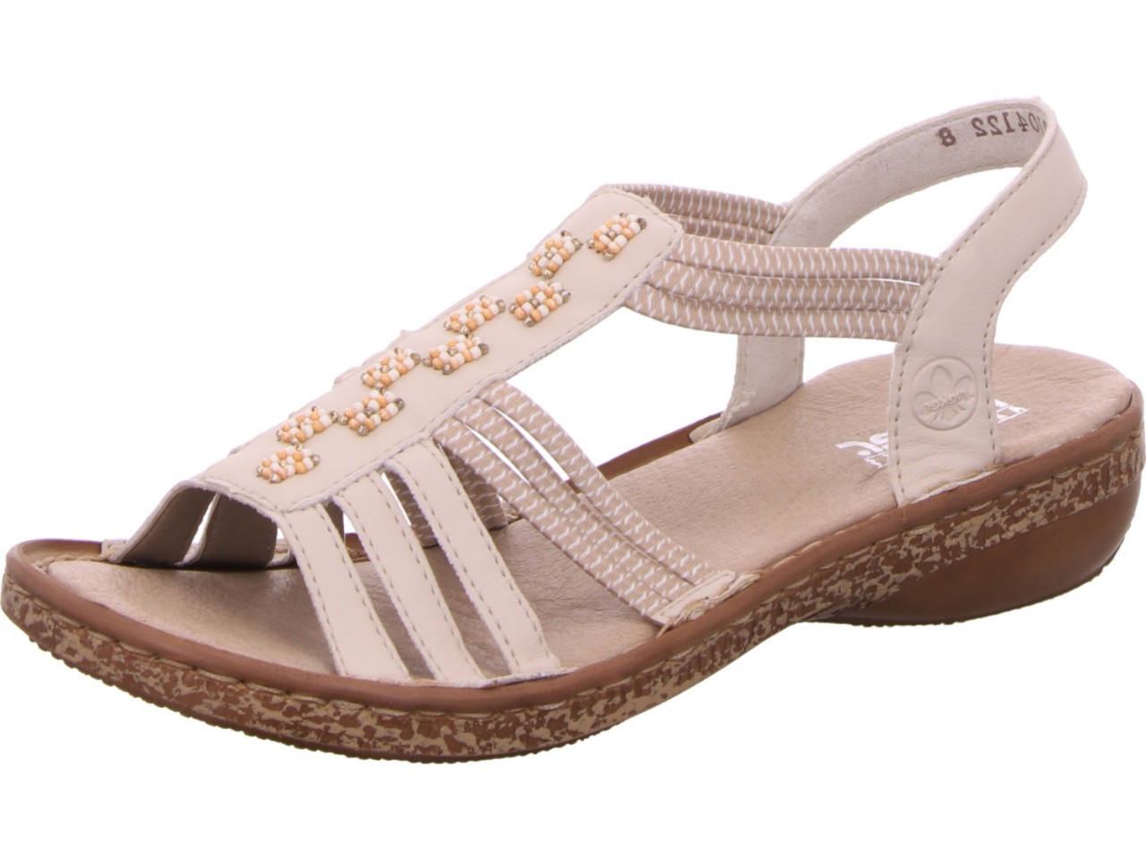 RIEKER Klassische Sandalen beige