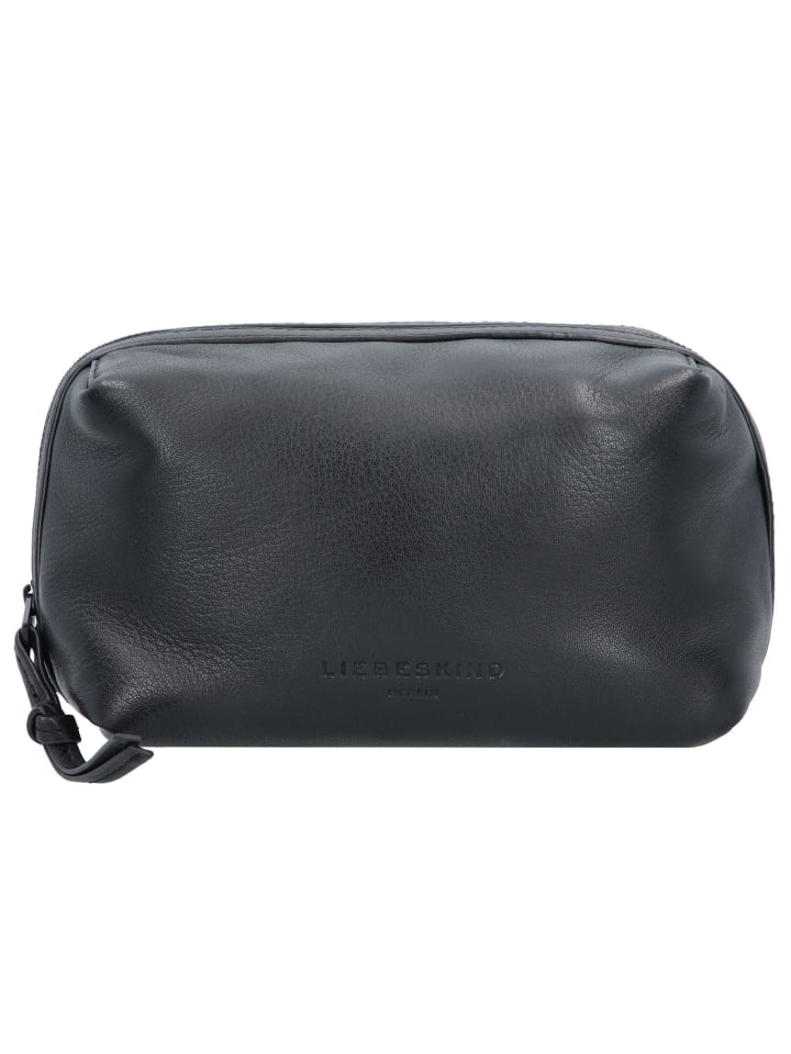 LIEBESKIND BERLIN Hera Kosmetiktasche Leder 18 cm in black günstig kaufen onesize