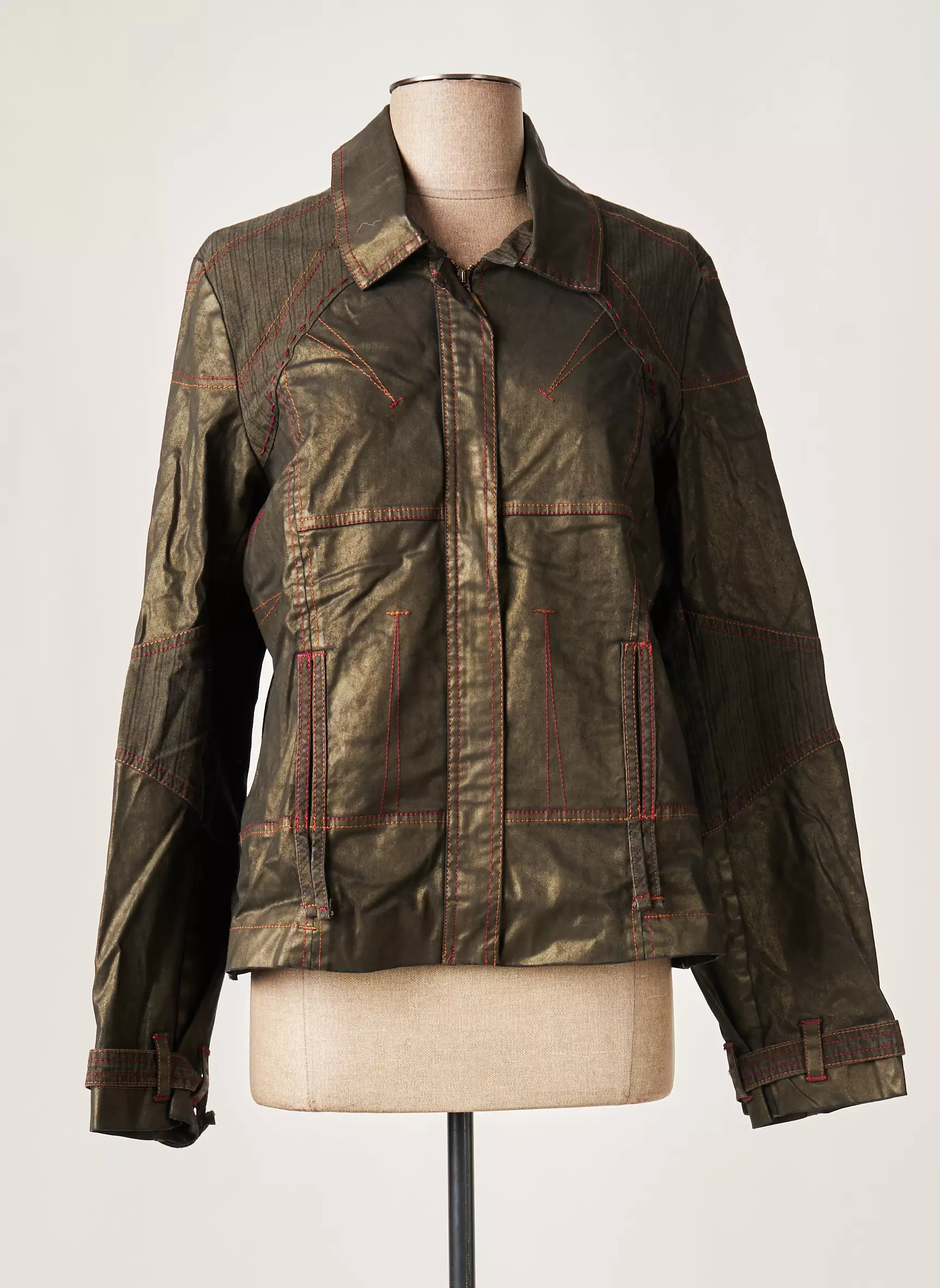 Fred Sabatier Vestecasual Femme couleur vert