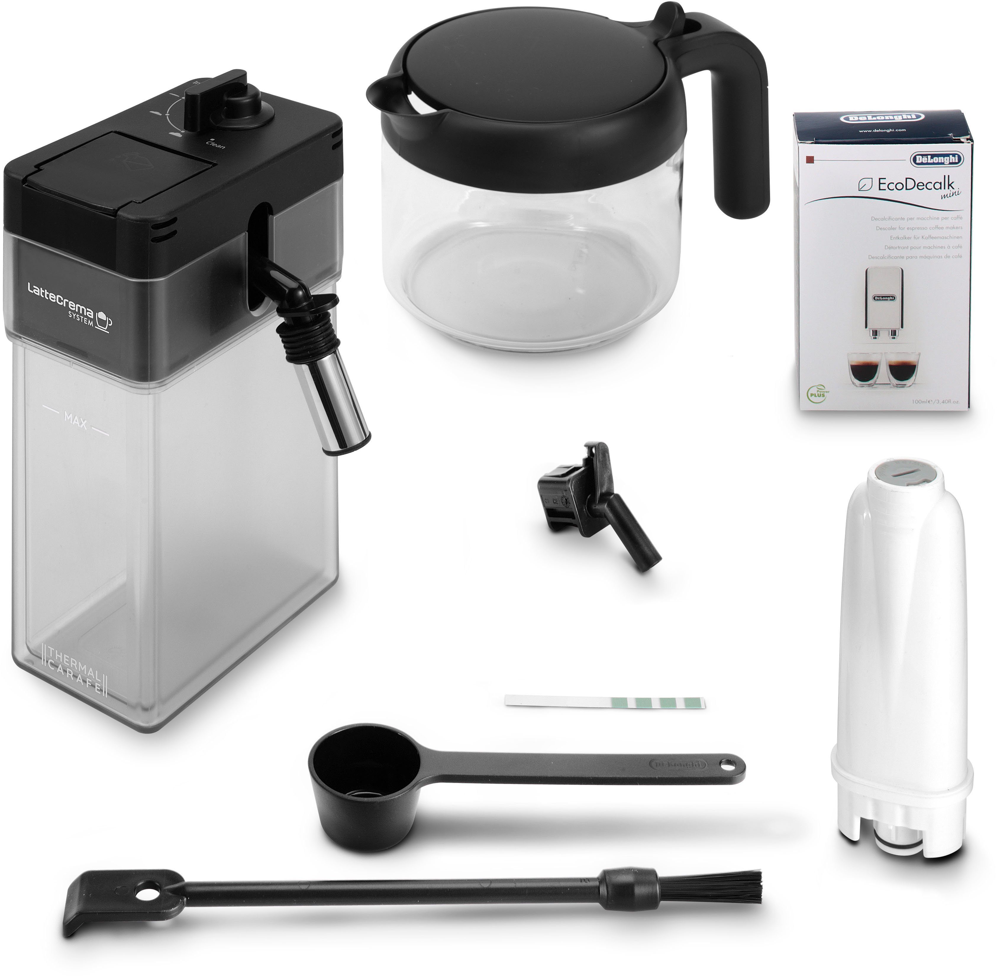 De'Longhi Kaffeevollautomat PrimaDonna Soul ECAM 610.75.MB, inkl. Kaffeekanne im Wert von UVP € 29,99 + Gläser-Set UVP € 46,90