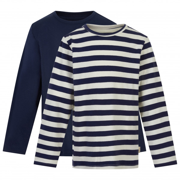 Minymo - Kid's Basic 34 -T-shirt L/S (2-pack) - Longsleeve