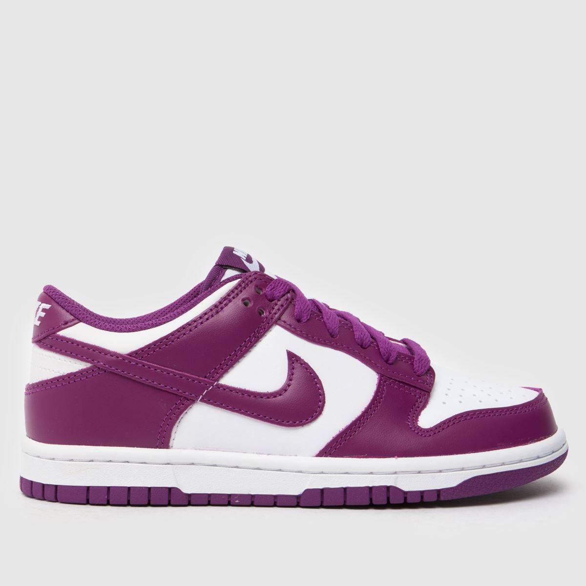 Belo-vijolični športni copati Nike Dunk Low za dekleta