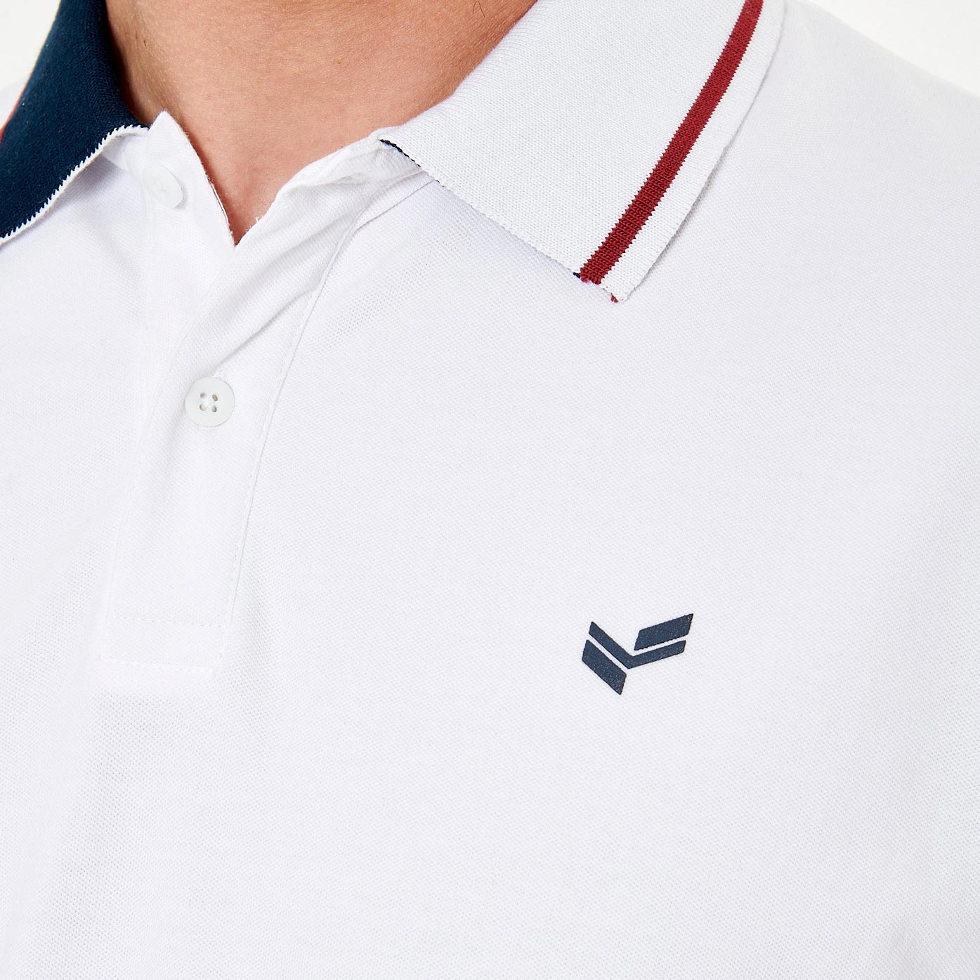 TETRO  Polo blanc homme
