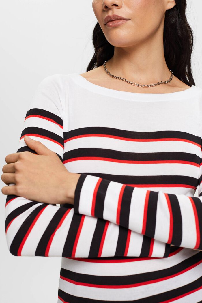 Longsleeve mit Streifen