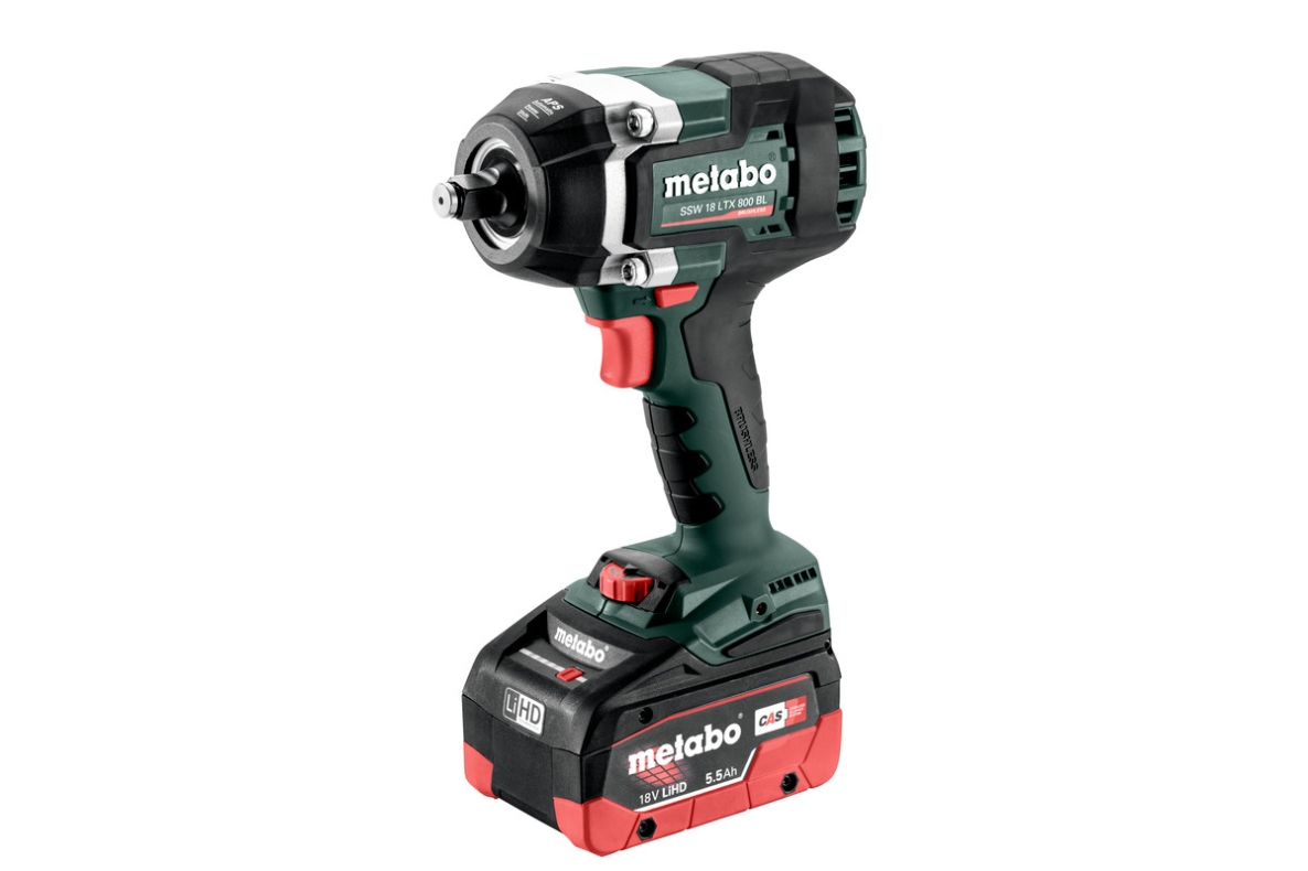 Metabo 602403660 SSW 18 LTX 800 BL Akku-Schlagschrauber 18V 5,5Ah LiHD Bürstenlos