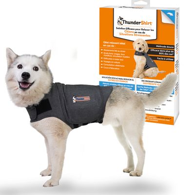 ThunderShirt® Beruhigungsweste, grau zum Sonderpreis!