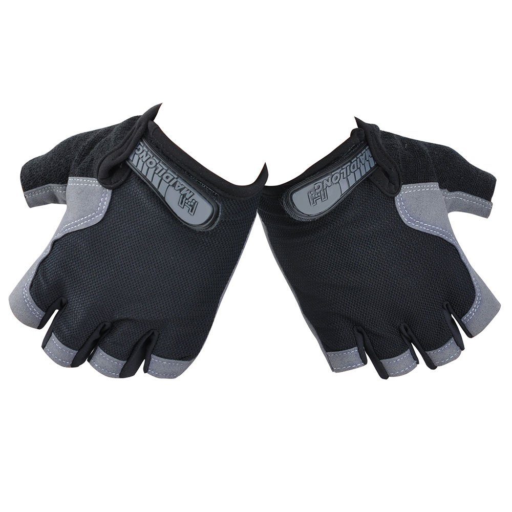Sunicol Fahrradhandschuhe Fingerlose Halbfinger Handschuhe,für Outdoor Fahrrad MTB Radsport (set) Radfahren Fitnessstudio Joggen Bewegungstraining