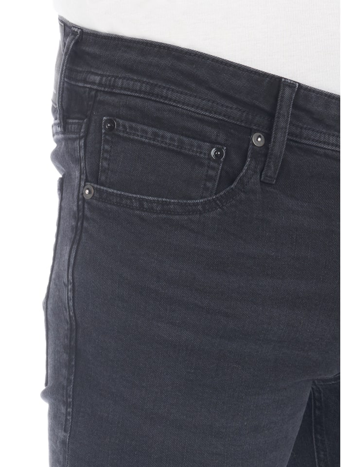 Jack & Jones Jeans JJIGLENN slim in Schwarz günstig kaufen