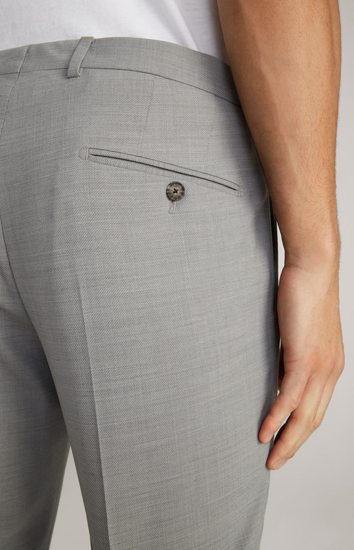 Baukasten-Hose Blayr in Grau strukturiert