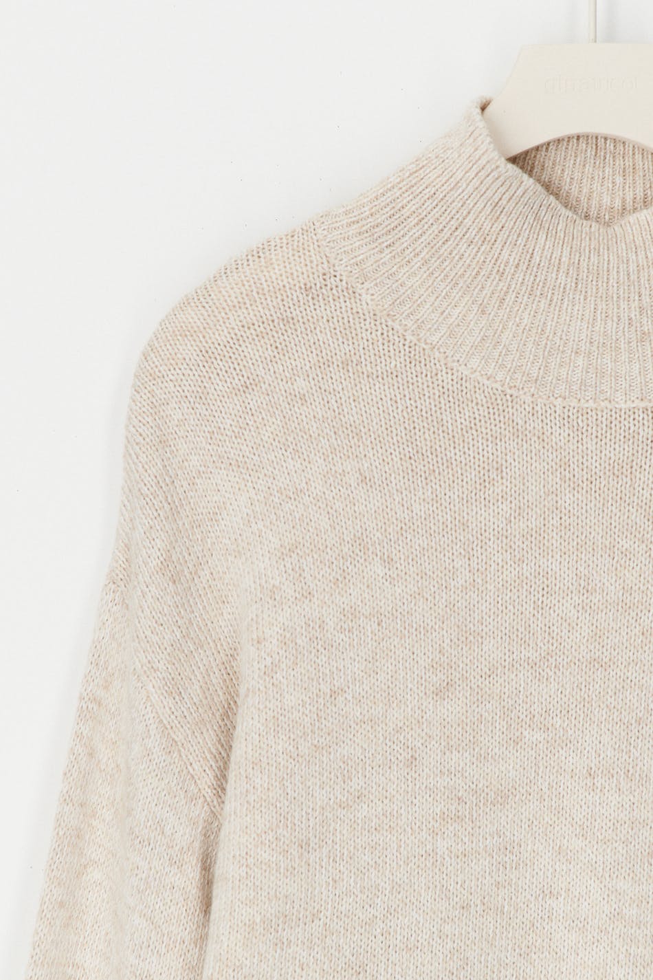 Turtleneck knitted sweater