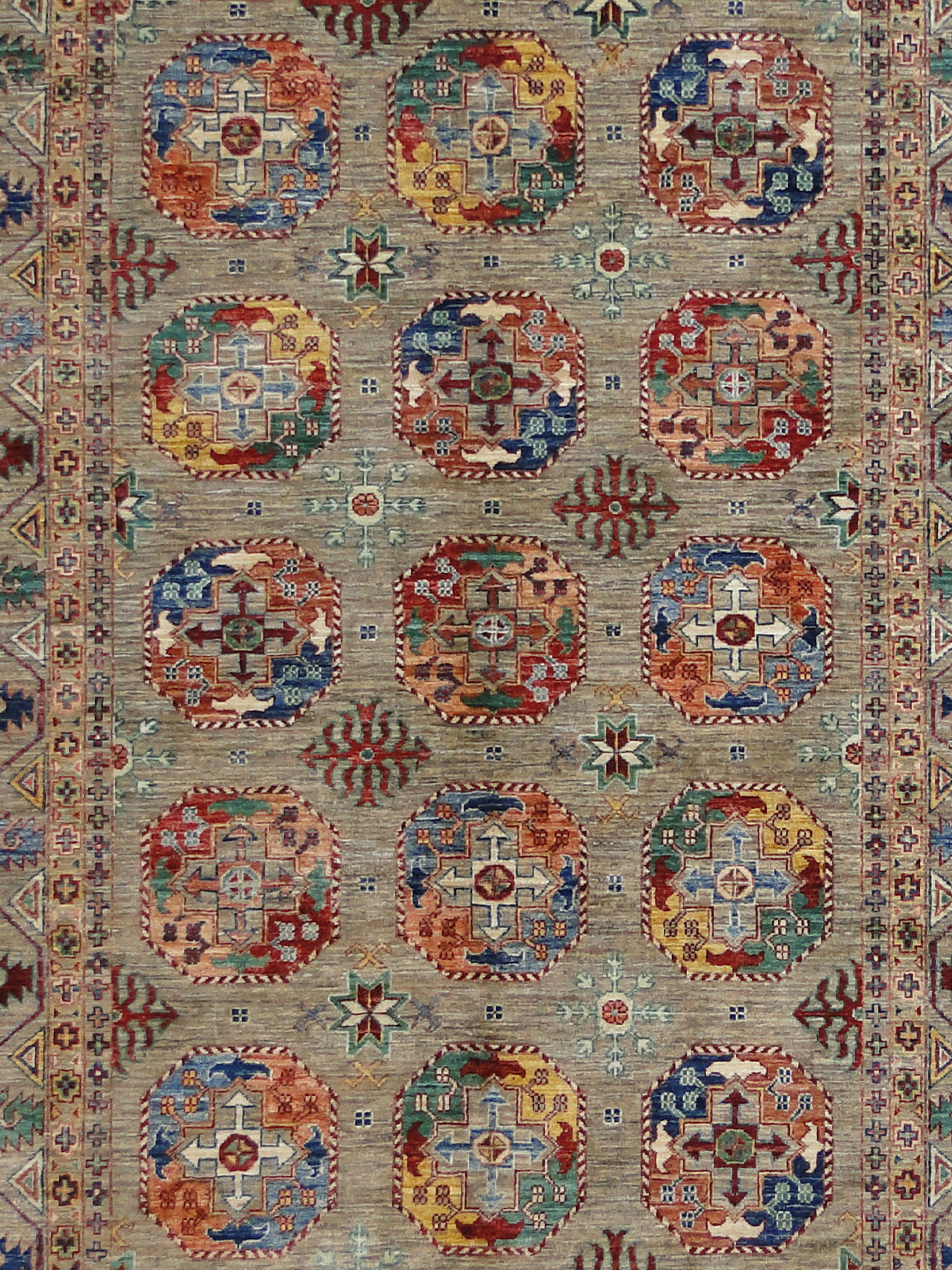 Buchara Ghazni ca. 244 x 172 cm, Unikat / Einzelstück