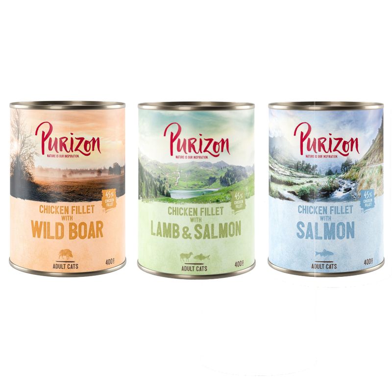 Purizon Adult 6 x 400 g - getreidefrei zu TOP-Preisen | bitiba %