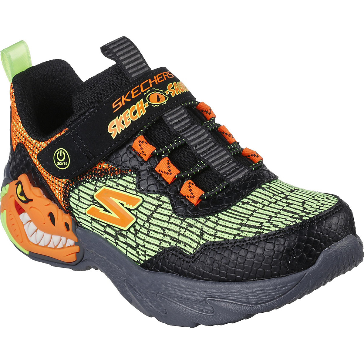 Sneakers Low Blinkies DINO-LIGHTS für Jungen