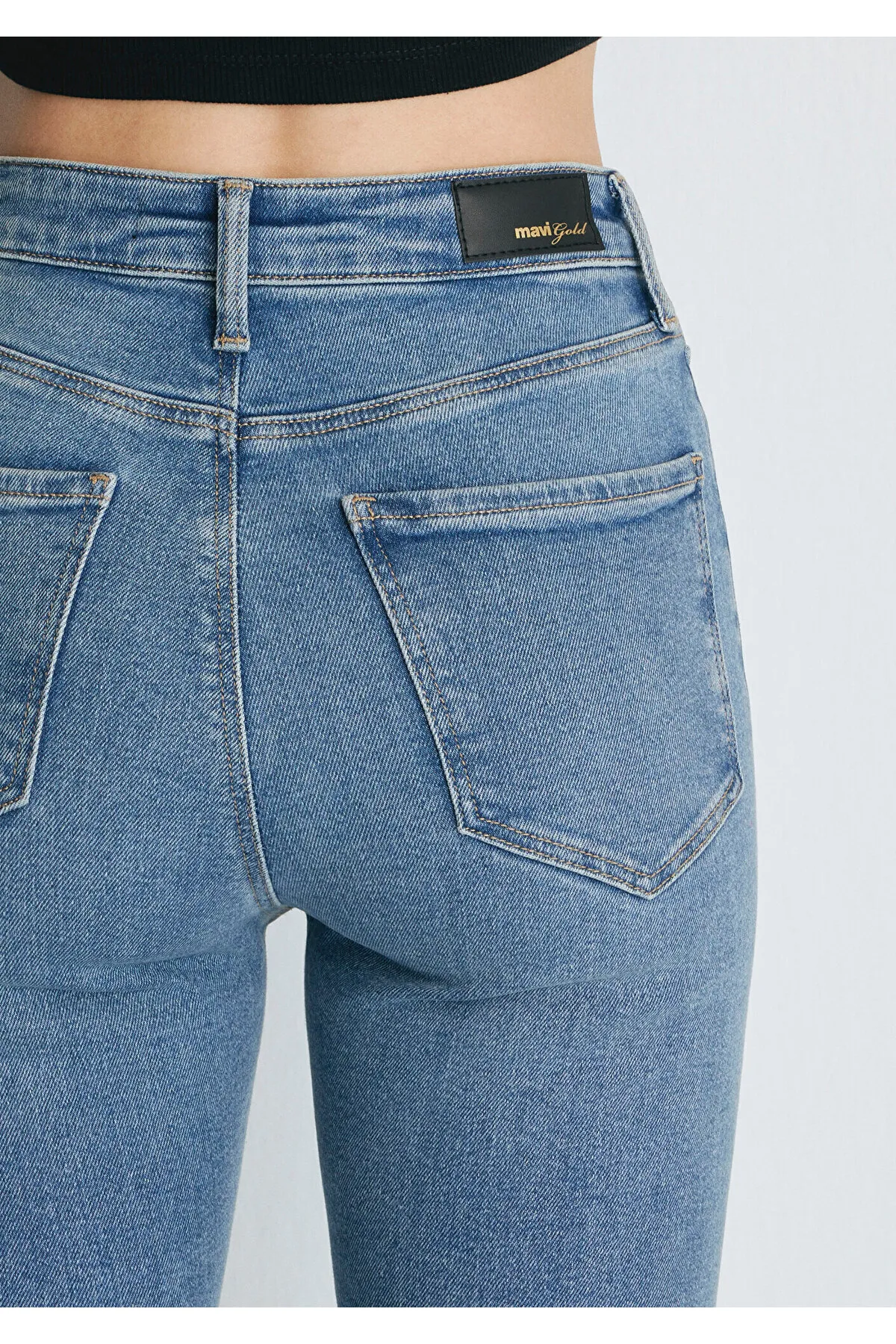 Mavi  Serenay Gold Shape Vintage Indigo Si Jean Hose100980-82194