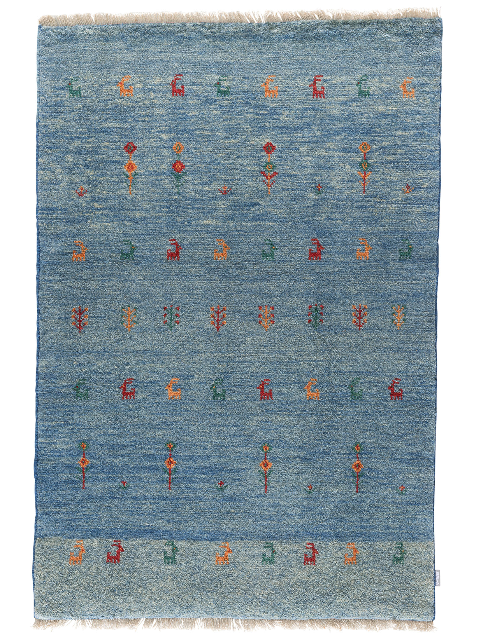 Persischer Gabbeh ca. 100 x 145 cm, Unikat / Einzelstück