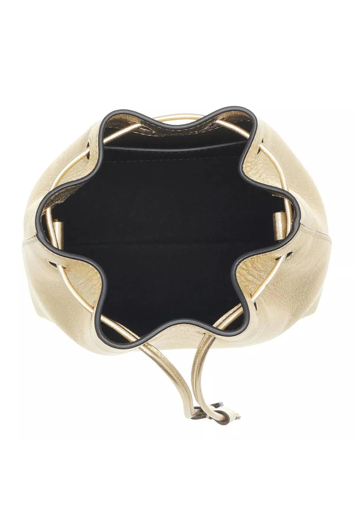 Stuart Weitzman  Rae Mini Bucket Bag Platino