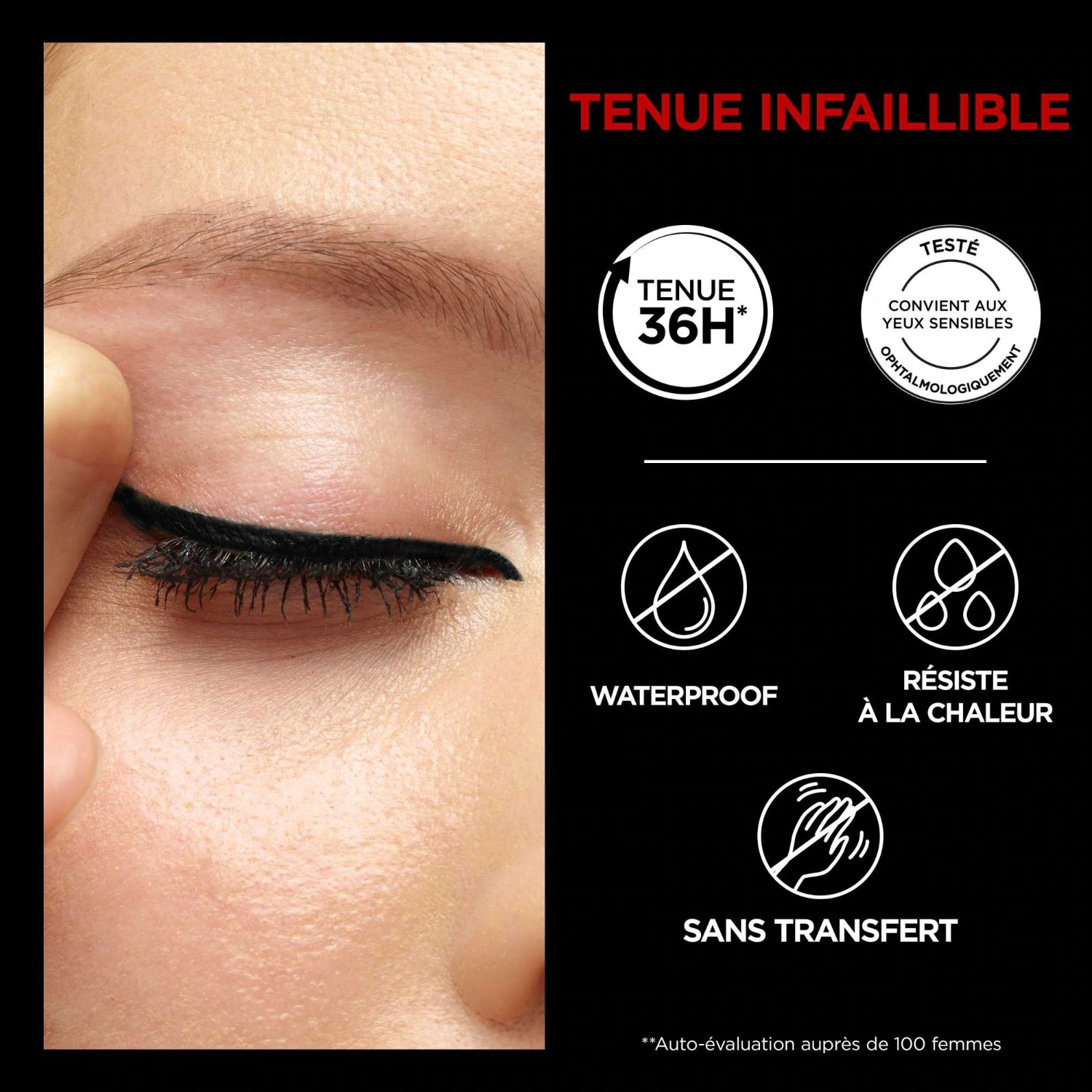 Gel eyeliner intense L'Oréal Paris Grip Liner