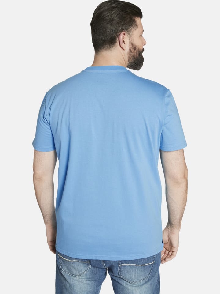 Charles Colby T-Shirt EARL CAYSE in hellblau günstig kaufen XXL