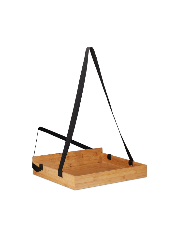 relaxdays Bauchladen in Natur - (B)50 x (T)40 cm günstig kaufen onesize